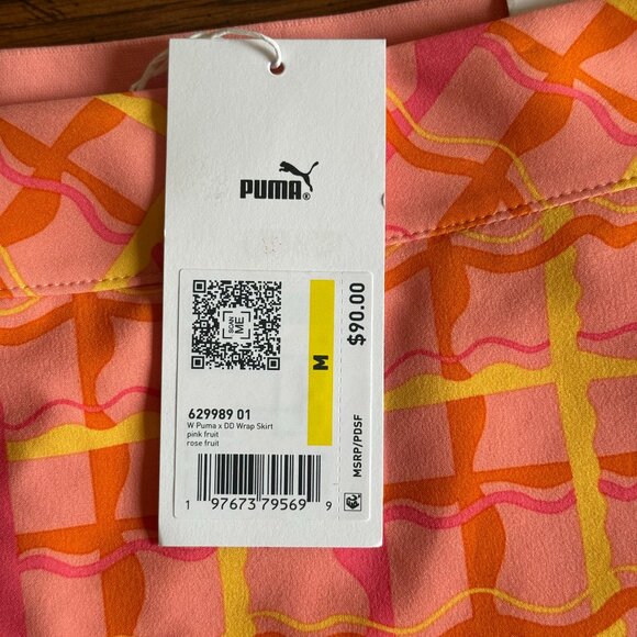 NWT Women's Puma Dani Dazey Wrap Golf Skirt, Size Medium - Picture 8 of 11
